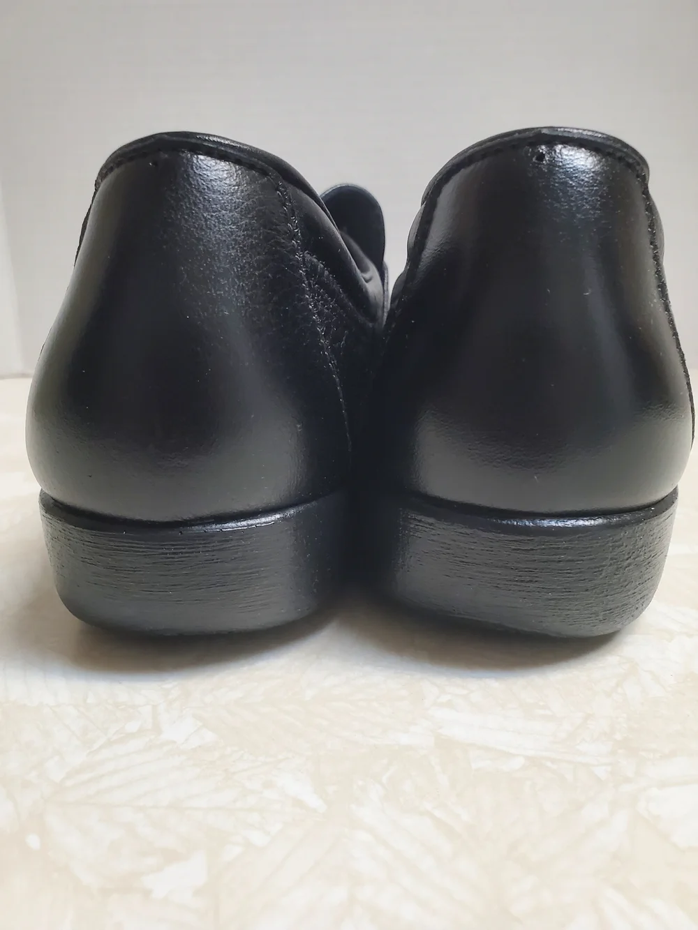 SAS Black Leather Men’s Penny Loafer Walking Shoe USA